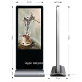 60'' high quality interactive digital display, waterproof tv enclosure, LCD LED TV